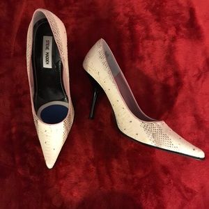 EUC Steve Madden Snake Skin heels